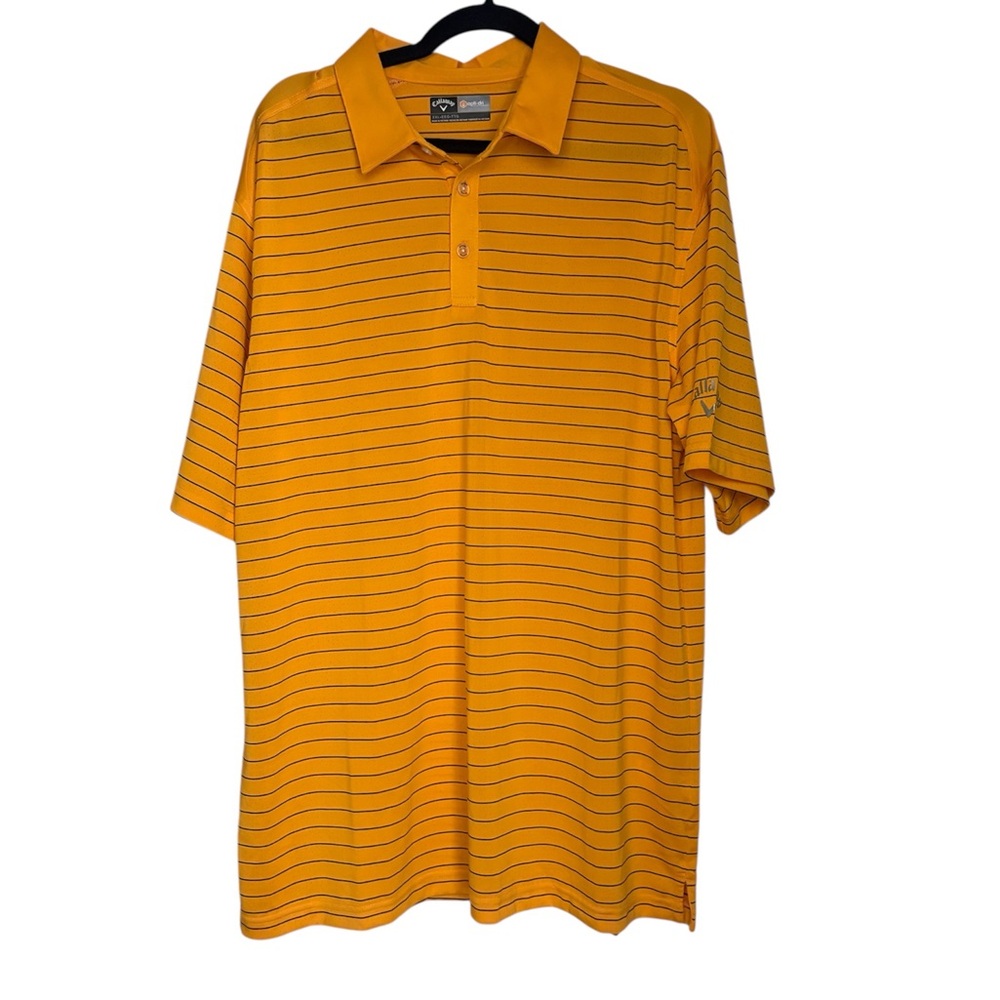Callaway Men's Yellow Golf Shirt XXL